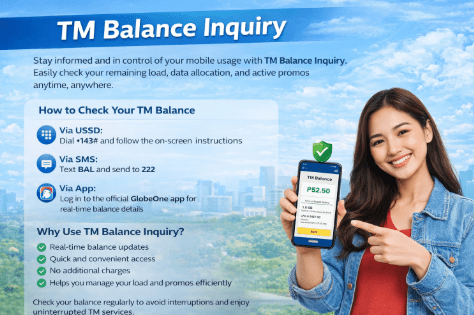 TM Balance Inquiry 2026 – How to Check TM Load