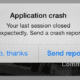 App Crashes