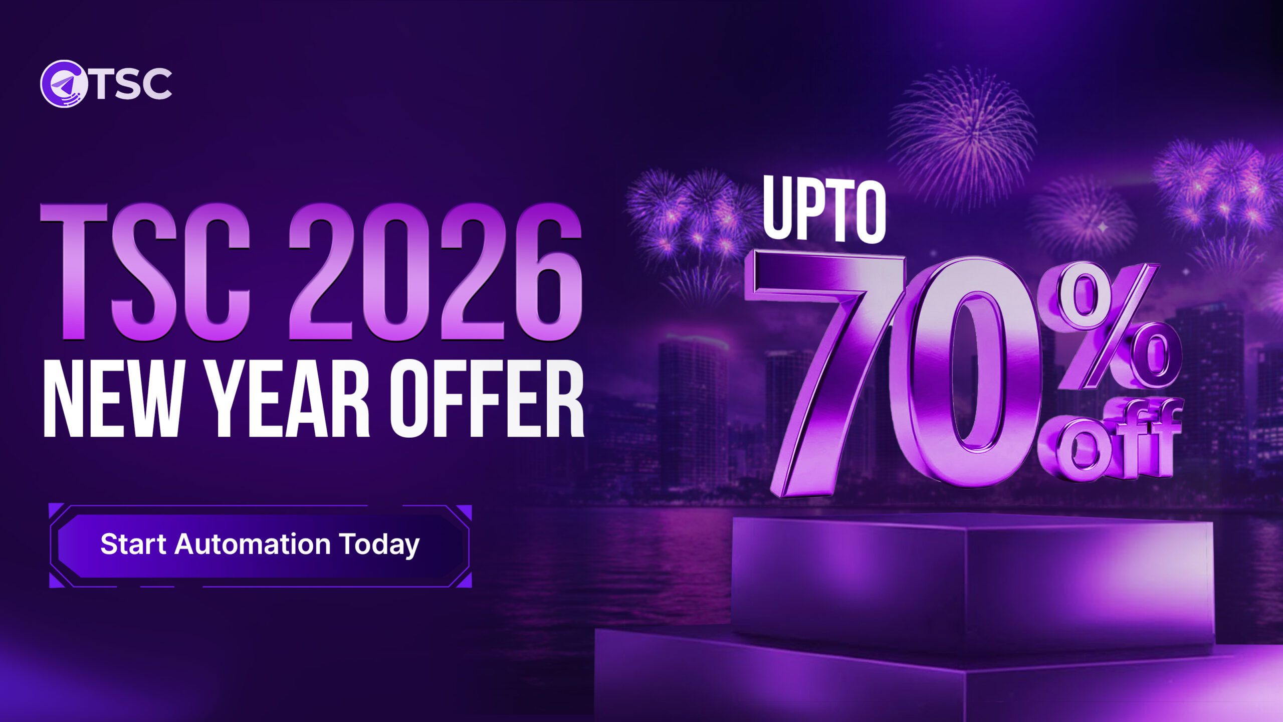 TSC 2026 New Year Offer: Up to 70% OFF for  Advanced Copy Trading