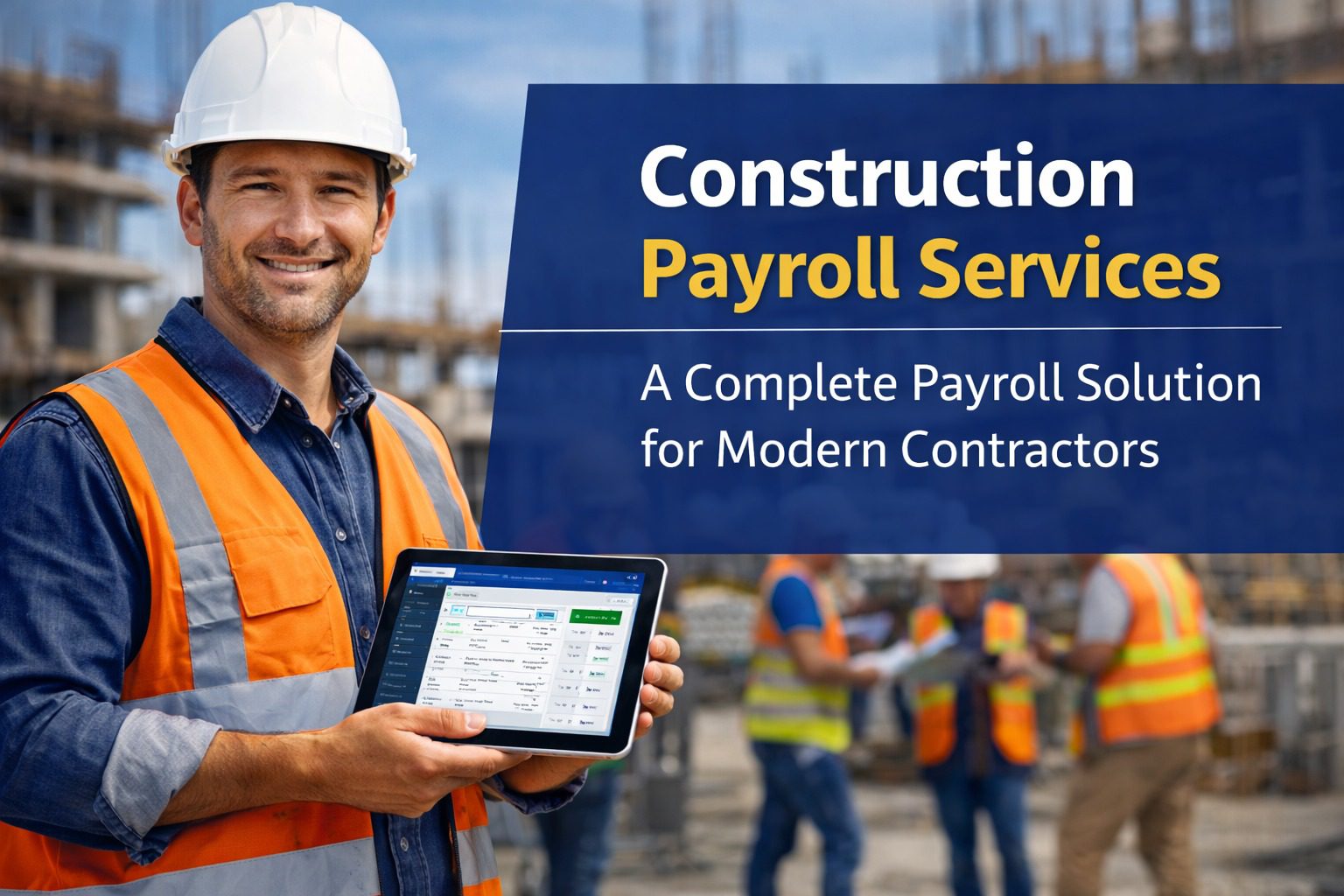 Construction Payroll Services for contractors