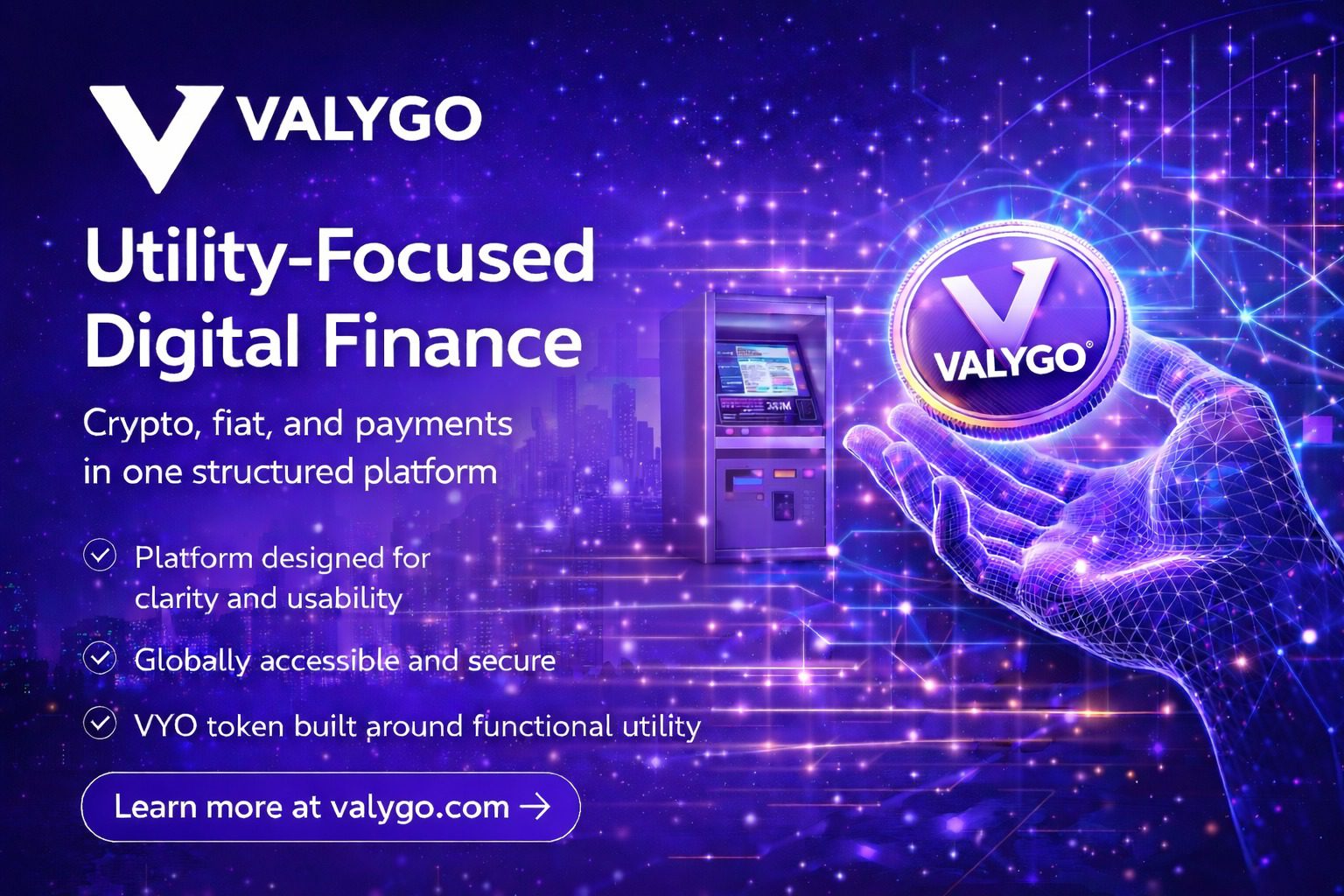 VALYGO and VYO: Building a Platform Where Utility Comes First
