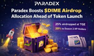 Paradex Boosts $DIME Airdrop Allocation Ahead of Token Launch