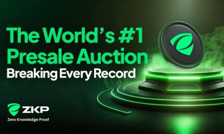 20,000x ROI Talk Heats Up Around ZKP's Presale Auction While XRP and Solana Hit Pause