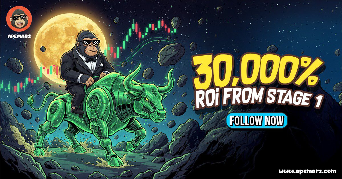 Charting the Best Meme Coins 2026: APEMARS is the Next Big Meme with 30,000% ROI, as Dogecoin & MOG Create Buzz in Crypto Cycles