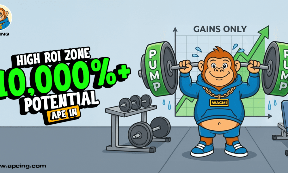 The Next Top Meme Coin? Apeing Gains Early Buzz While Baby Dogecoin and Apecoin Trade Sideways