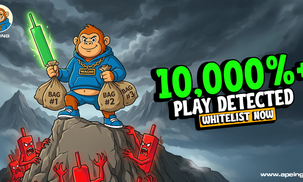 Final Hours Before the Doors Close: Apeing Leads Top New Meme Coins as PENGU and ApeCoin Reset – And the Window Is Narrowing