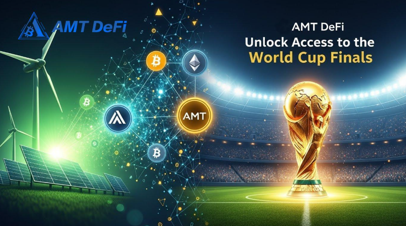 Participate in the AMT DeFi Global Renewable Energy Cryptocurrency Investment Program and receive a free ticket to the World Cup final
