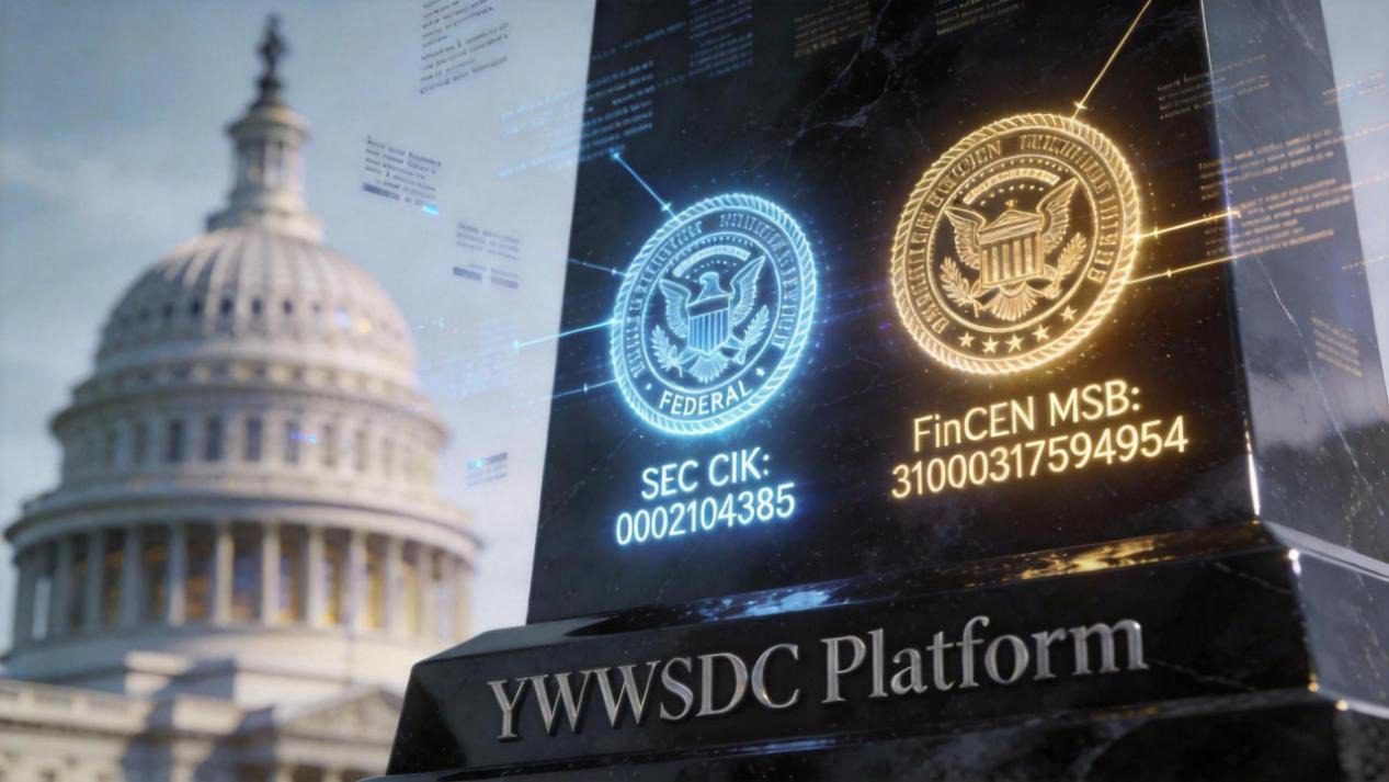 YWWSDC Discloses FinCEN MSB & SEC Filings: Anchoring $16T