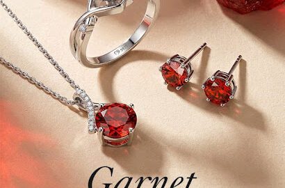 Jeulia's Garnet: Create Your Unique January Birthstone Jewelry