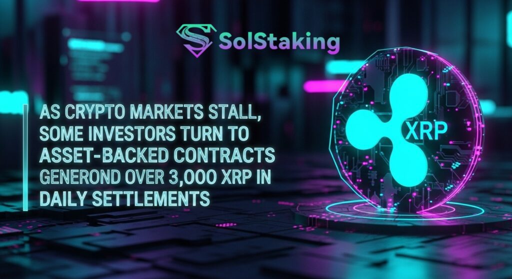 As Crypto Markets Stall, Some Investors Turn to Asset-Backed Contracts Generating Over 3,000 XRP in Daily Settlements