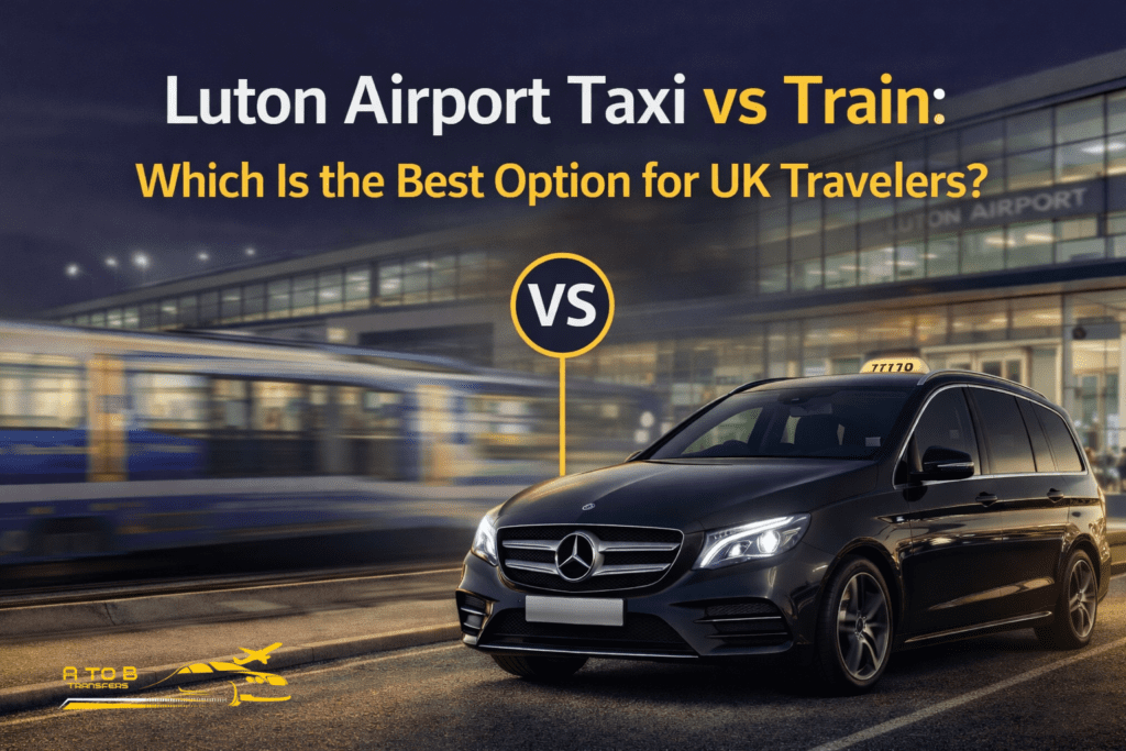 Luton Airport Taxi vs Train: Which Is the Best Option for UK Travelers?