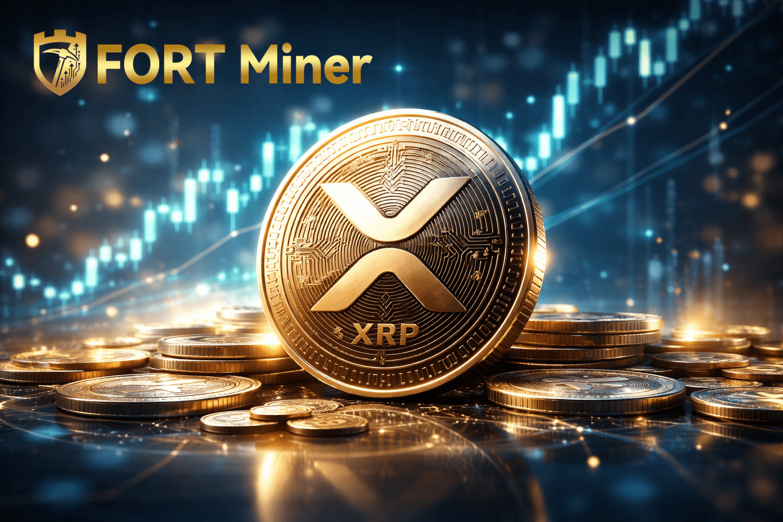 XRP prices surged again, with more cryptocurrency holders joining FORT Miner to earn over $10,000 a day.