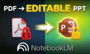 Best Ways to Convert NotebookLM PDF to Editable PPT [Easy]