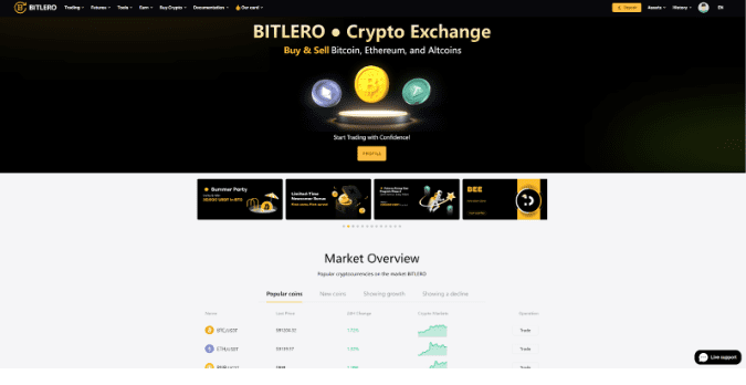 Bitlero: 10 Years of Safe, Secure, and Seamless Crypto Trading!