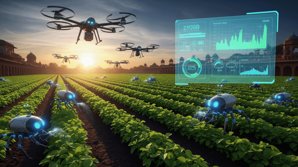 The Intelligent Agriculture: Robotic Swarms, "Decision Partners," and the Lab-Grown Nutrition of 2026