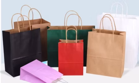 Handle-Free Paper Bags
