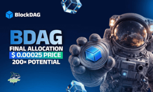 BlockDAG Sees Buyers Return With Final Private Round Priced at $0.00025 Is It 2026's Top Crypto Project