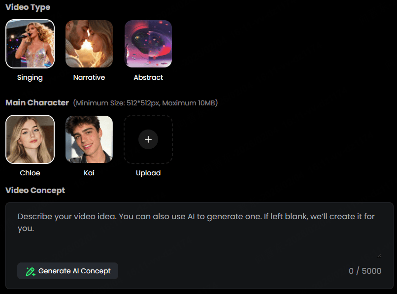 Best AI Music Video Generator from Audio