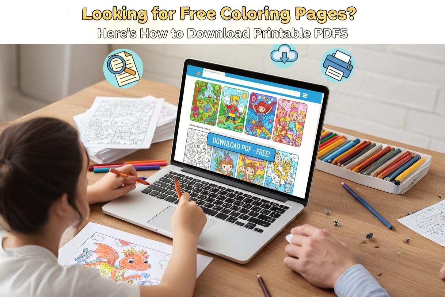 Looking for Free Coloring Pages? Here’s How to Download Printable PDFs