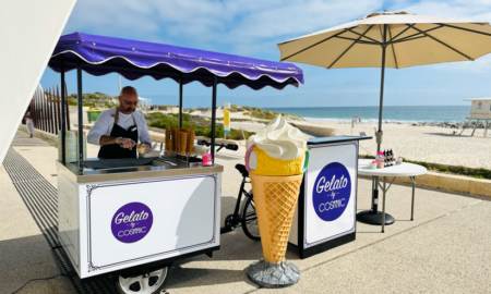 Gelato Ice Cream Cart Corporate Rental