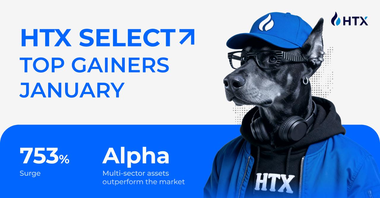 Up to 753% Gains! “HTX Select” January Listings Recap: Capturing Alpha Against the Trend as Multi-Sector Assets Outperform the Market