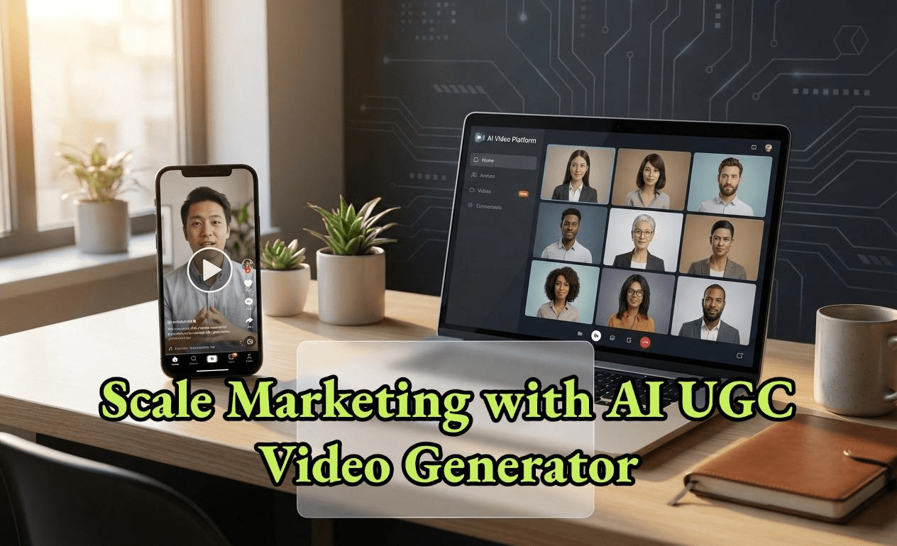 Scale Marketing with AI UGC Video Generator