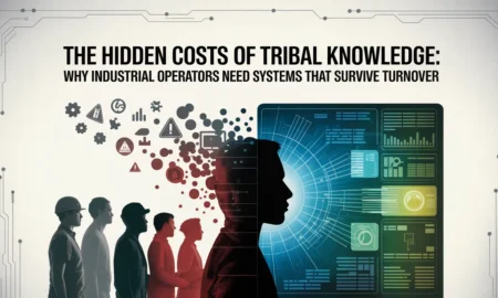 The Hidden Costs of Tribal Knowledge: Why Industrial Operators Need Systems That Survive Turnover