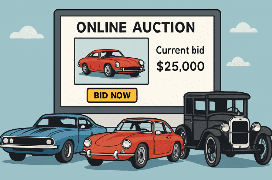 Top 7 Online Classic Car Auction Sites in 2026
