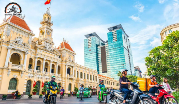 The fast pace in Ho Chi Minh City