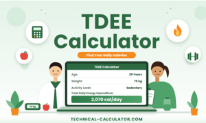 TDEE Calculator: How to Find Your Daily Calorie Needs (Step-by-Step Guide)