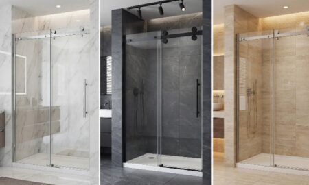 44-48-inch x 76-inch chrome finish