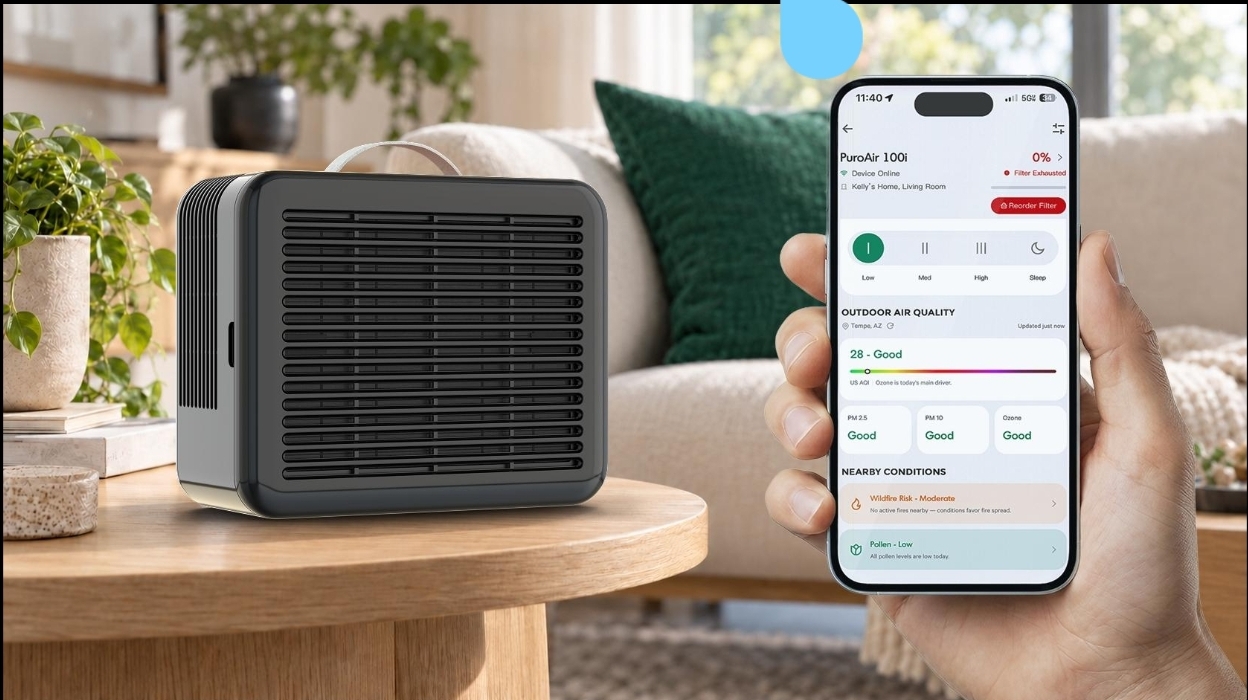 PuroAir Expands Smart Air Purifier Features for Easier, More Personalized Control
