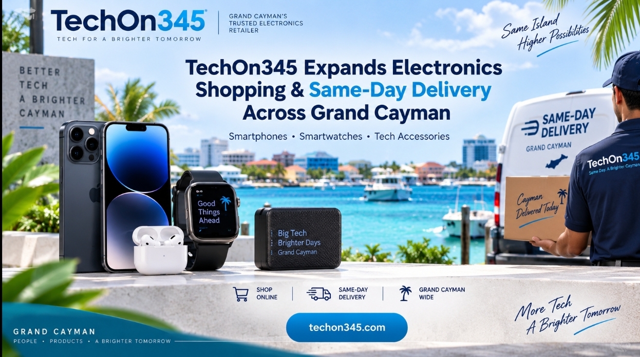 Same-Day Electronics Delivery Across Grand Cayman – TechOn345