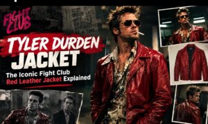 Tyler Durden Jacket: The Iconic Fight Club Red Leather Jacket Explained