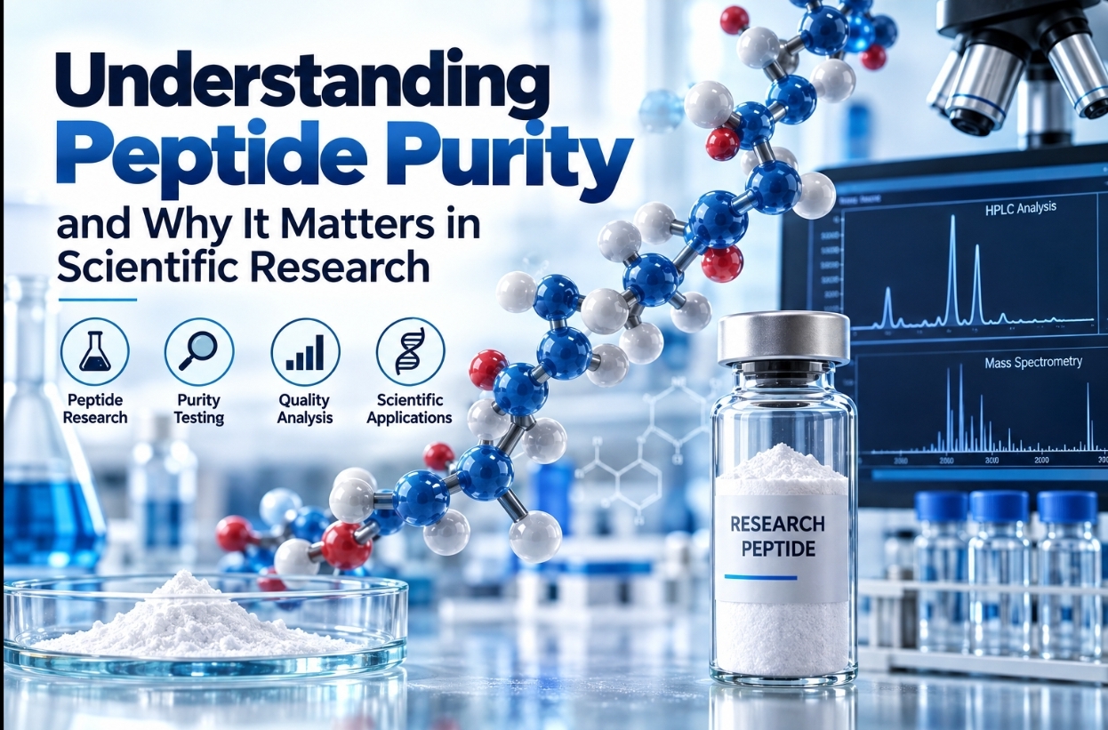 Understanding Peptide Purity and Why It Matters in Scientific Research.