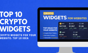 how to add a live crypto widget to your website
