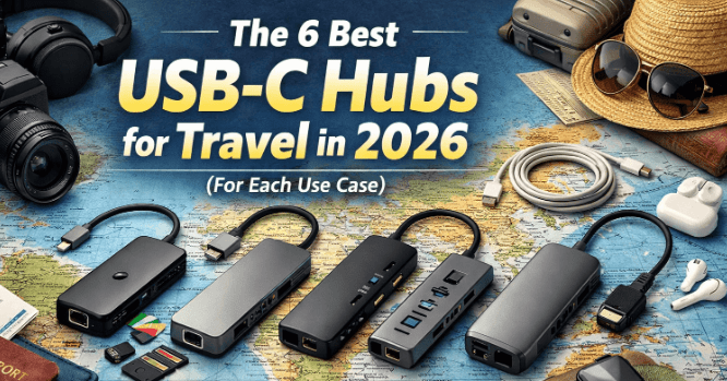 6 Best USB-C Hubs for Travel (Cheap to Premium)