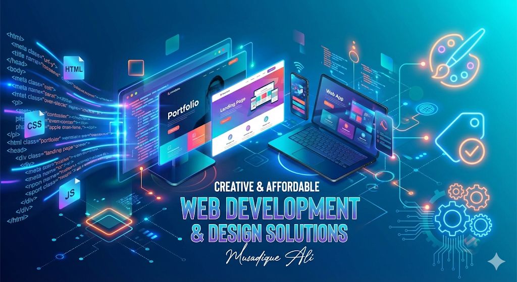 Creative & Affordable Web Development and Design Solutions