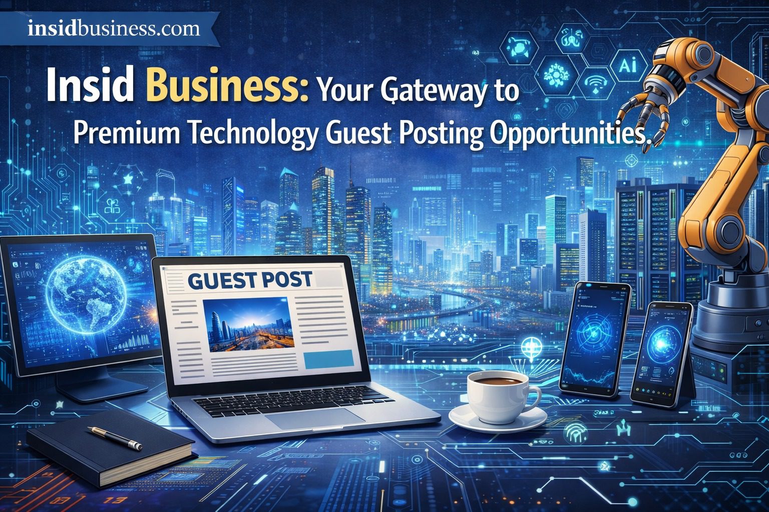Insid Business: Your Gateway to Premium Technology Guest Posting Opportunities