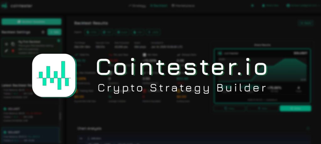 Crushed by Crypto Losses? Unleash No-Code Crypto Backtesting on Cointester.io