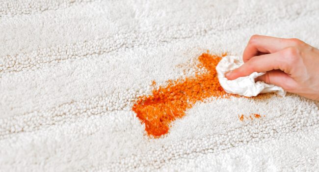 How to Remove Tomato Sauce Stains from Carpets