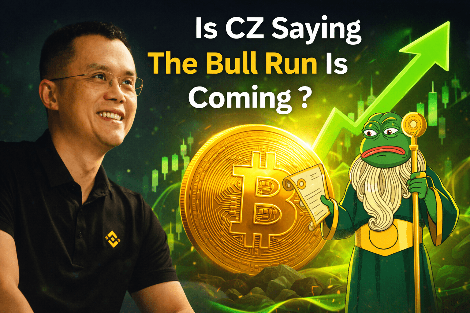 CZ’s “Poor Again” Post Sparks Bitcoin Rebound, Why Pepeto Could Be the Next Big Winner of the Bull Run