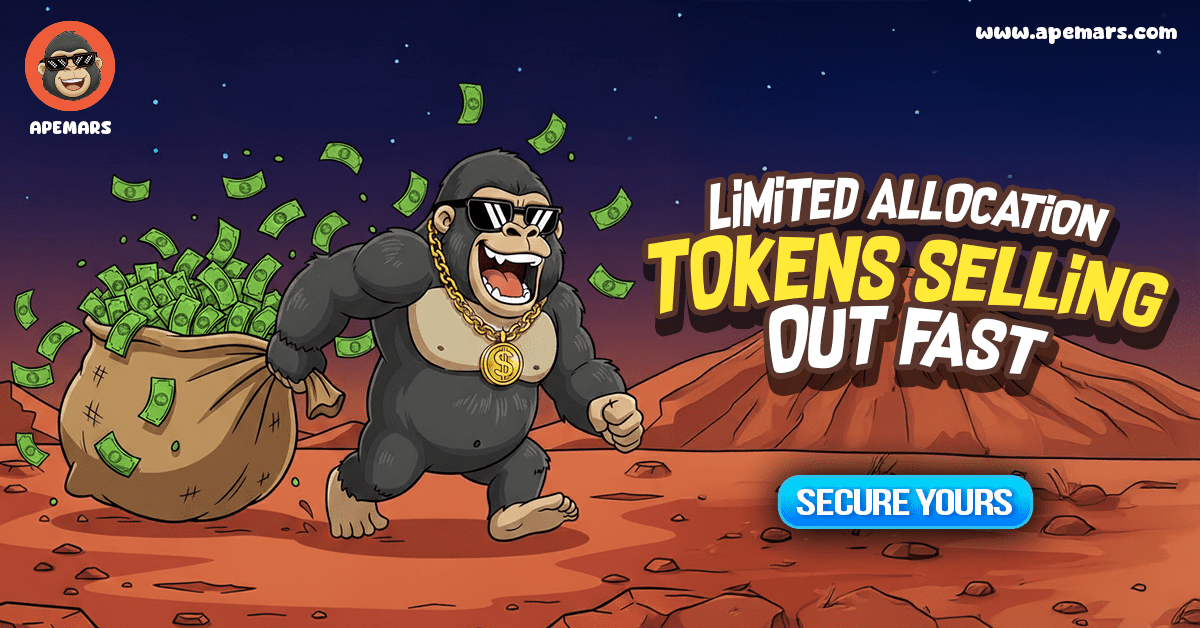 Top Crypto to Buy Now: APEMARS Stage 7 Blasts Off with 9,763% ROI Amid SHIB and FLOKI Weakness