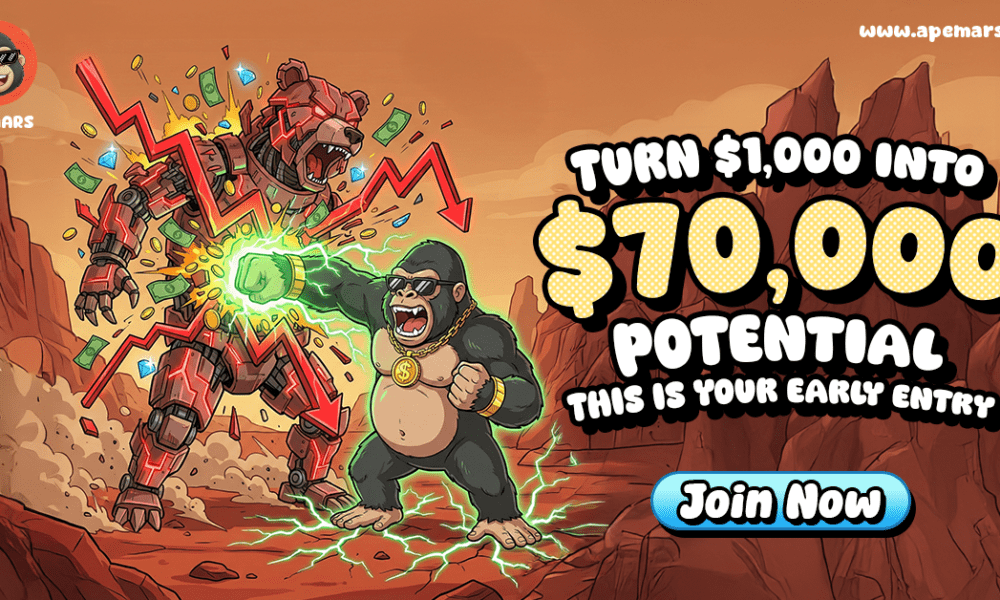 Volgende verborgen parel: Shiba Inu vormt omgekeerde omkering, Pax Gold weerspiegelt de stabiliteit van goud, terwijl APEMARS naar voren komt als beste meme-voorverkoop in 2026