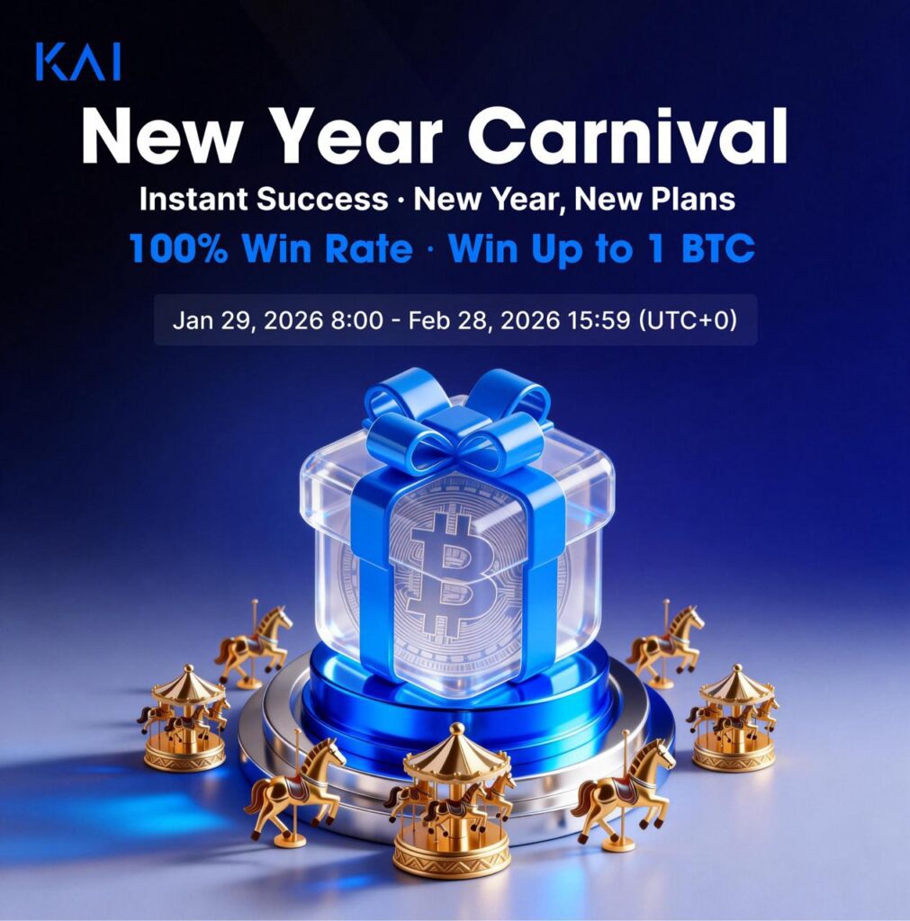 KAI Exchanges Launches 2026 New Year Carnival to Reward Global Users with Multi-Task Incentives and Guaranteed Prizes