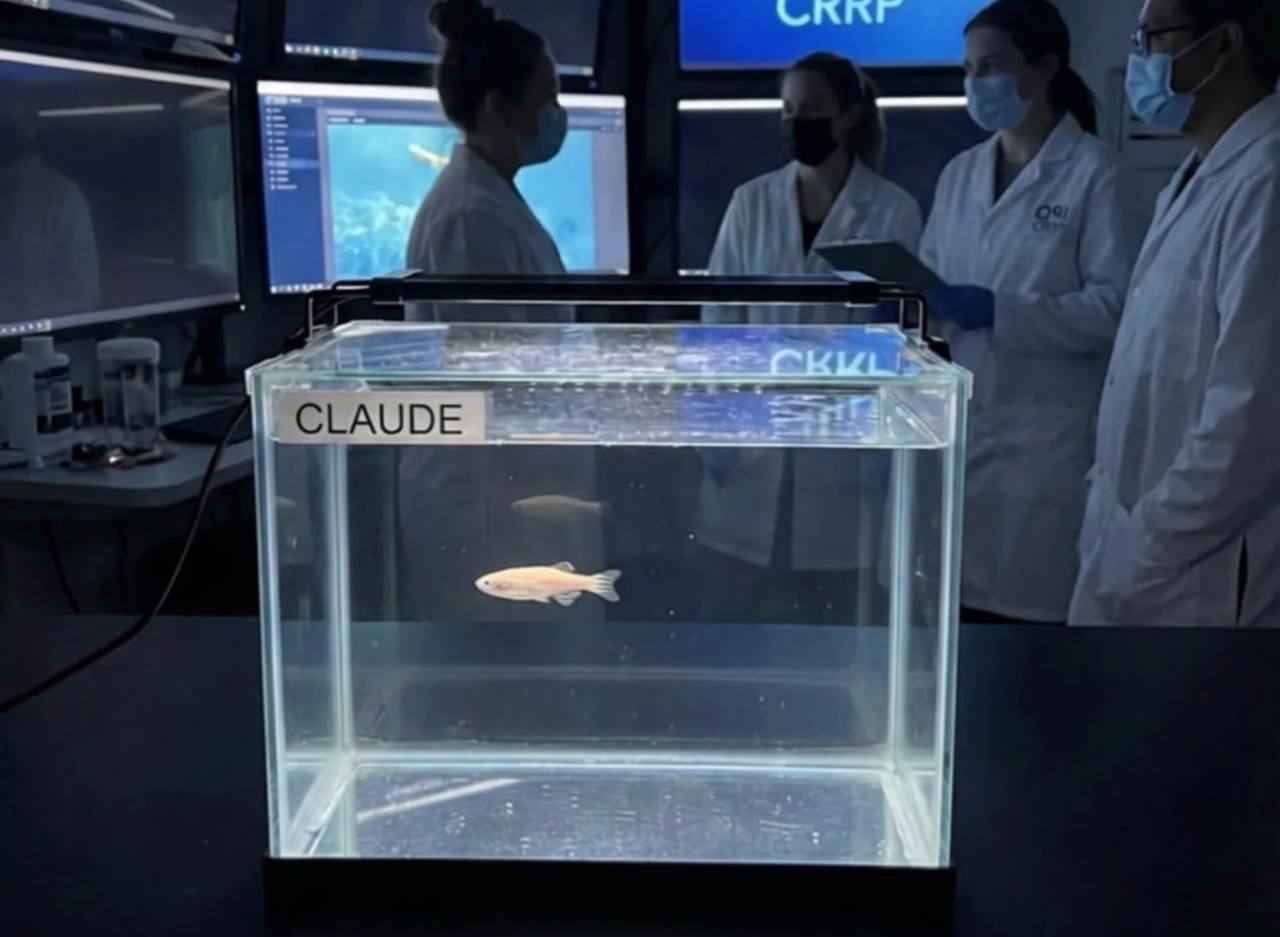 Oceanic Research Institute Announces Successful Revival of “Claude” the Zebrafish Through Anthropic -Assisted Cellular Recovery Platform