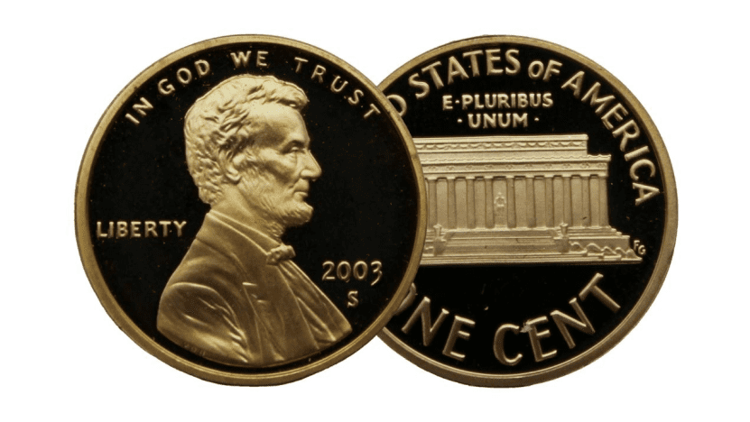 2003 Penny Error List & Coin Value