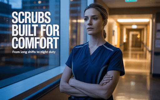 Van lange diensten tot nachtwerk: damesscrubs gemaakt voor comfort