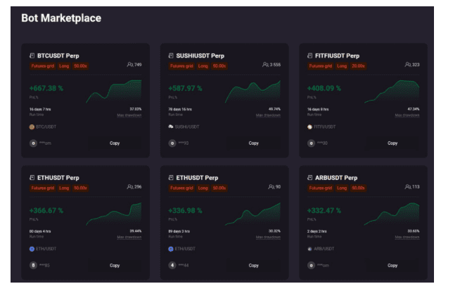 The Bot Marketplace: Learning from the Best
