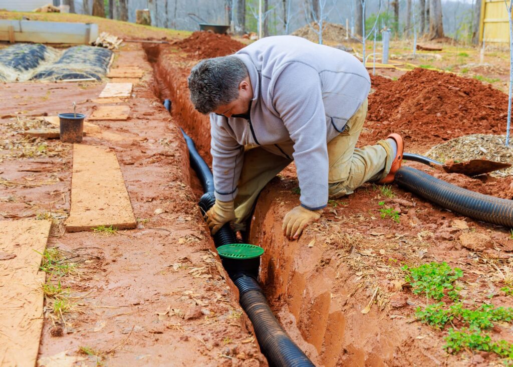 French Drain vs. Channel Drain